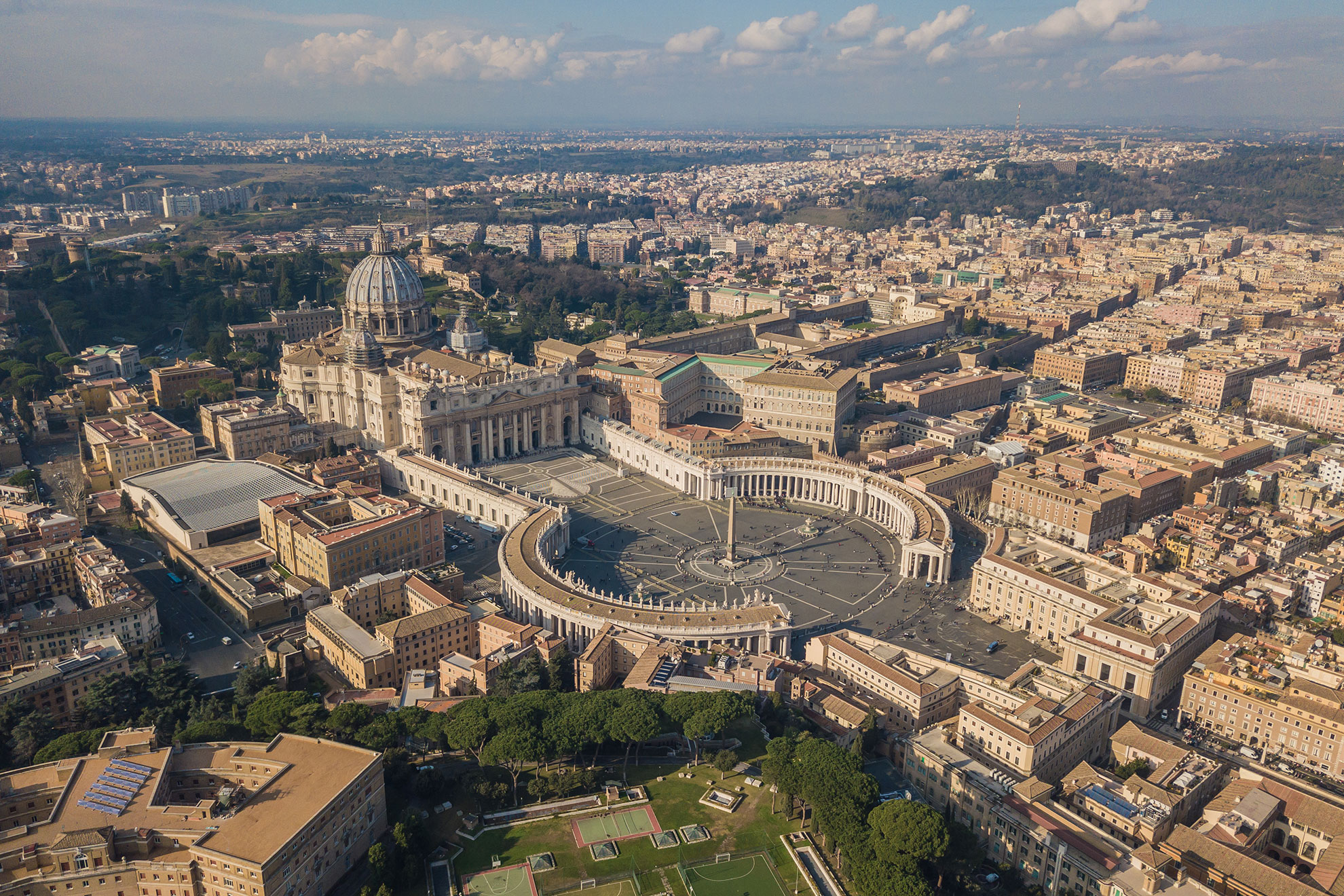 Widok na Watykan, zdjęcie ilustracyjne