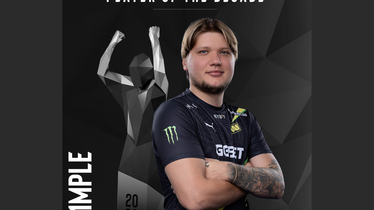 s1mple, player of decade