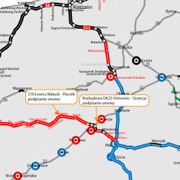 Kolejne dwie inwestycje drogowe na Pomorzu Zachodnim w realizacji