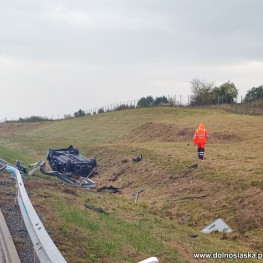 Trzebniccy policjanci wyjaśniają okoliczności wypadku ze skutkiem śmiertelnym