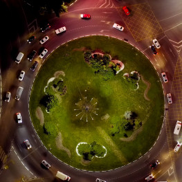 Największe rondo w Polsce: 100 tys. aut i 1000 tramwajów dziennie