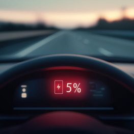 Ile kilometrów przejedzie auto elektryczne na zerowym poziomie baterii?