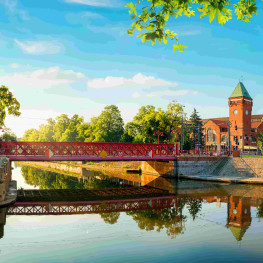 Odbudowany most wytrzyma wielką wodę w rok!