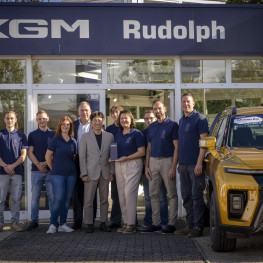 KGM ma 152 punkty w Niemczech. Nowy dealer otworzył salon w Saalfeld
