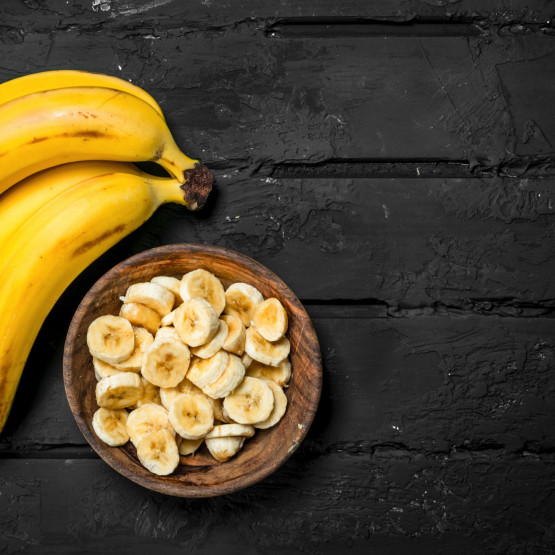 Banany, ilustracja do artykułu o kaloriach banana