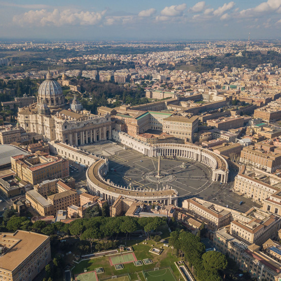Widok na Watykan, zdjęcie ilustracyjne